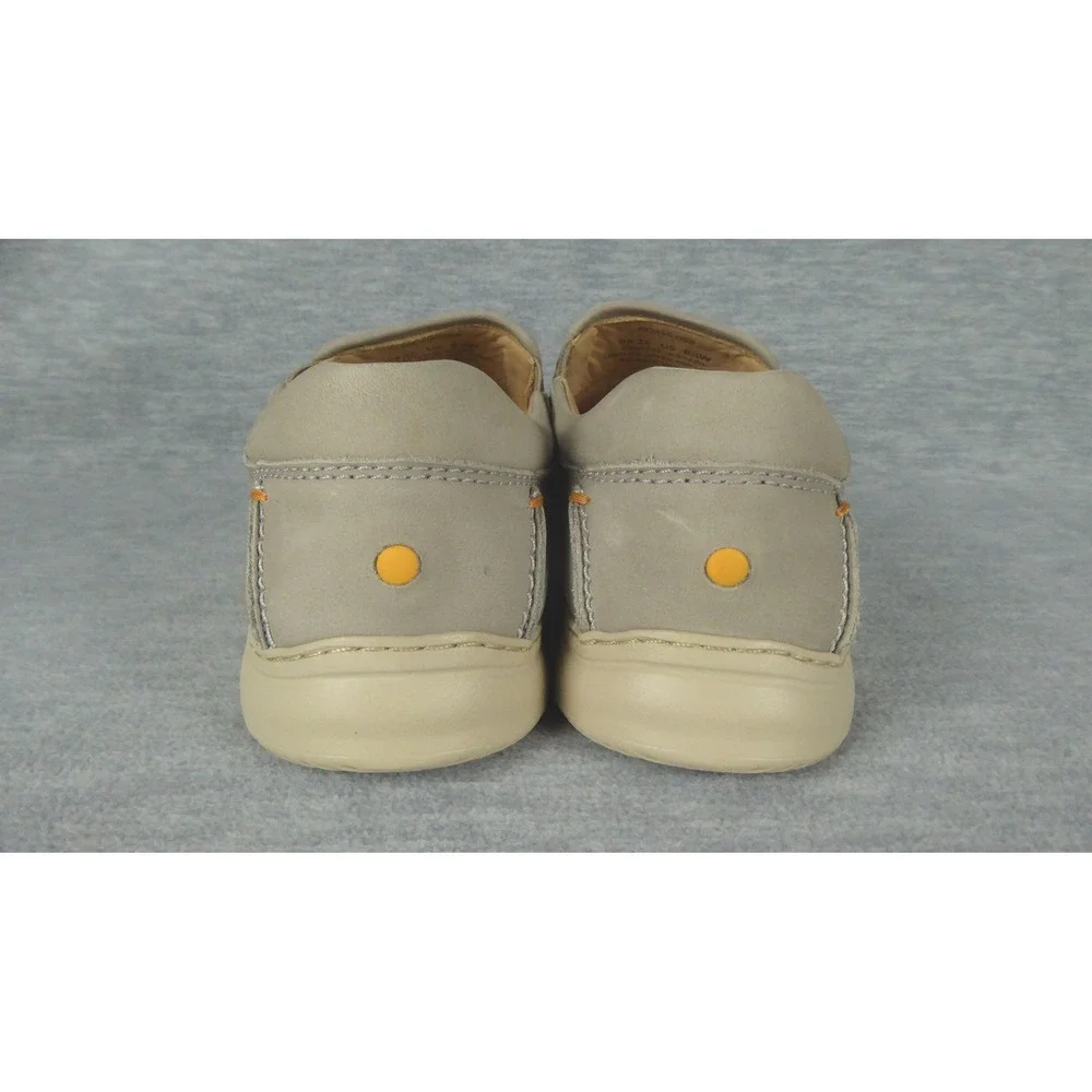 Samuel Hubbard Olema Slip-On Loafers Mens 8.5 W Gray Mushroom Nubuck Leather